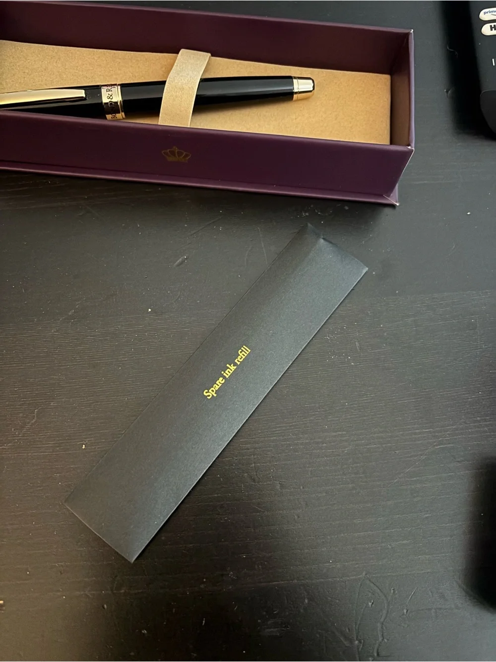Black and Gold Executive Ballpoint Pen